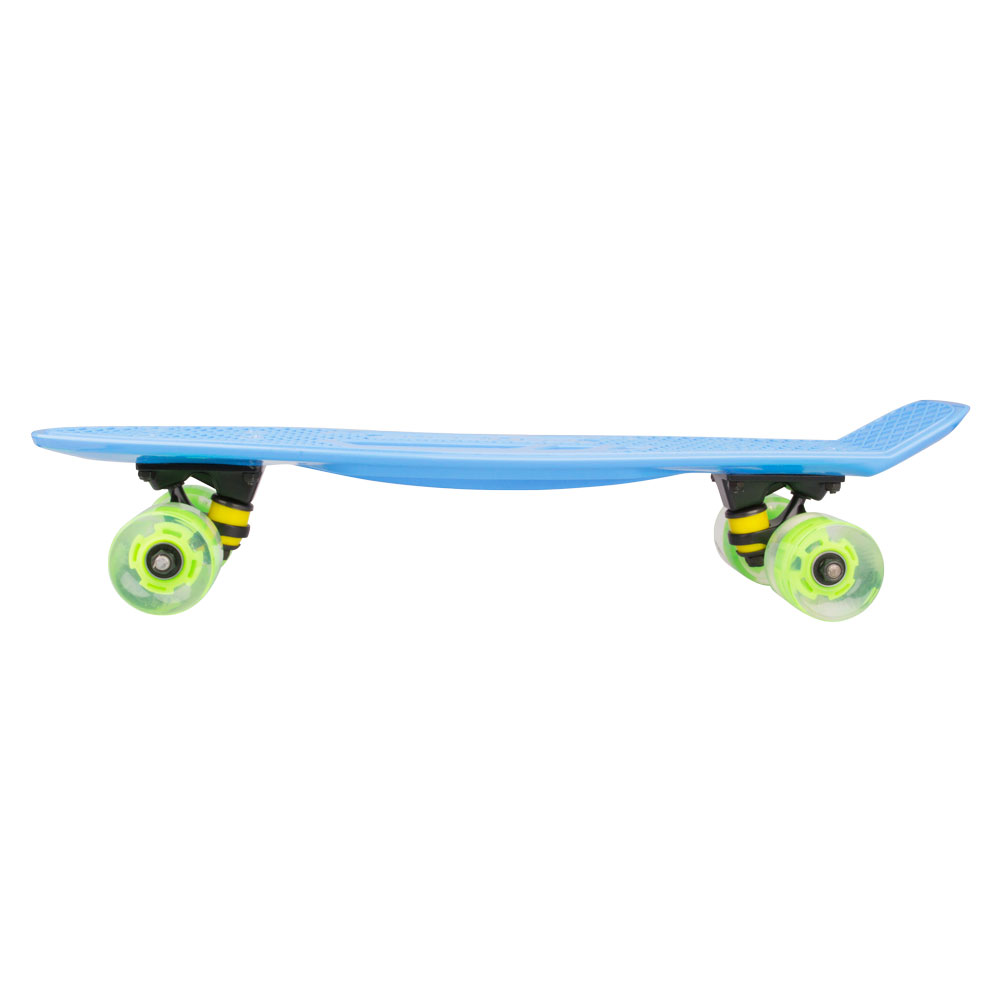 Worker penny board with luminous wheels (22") 3
