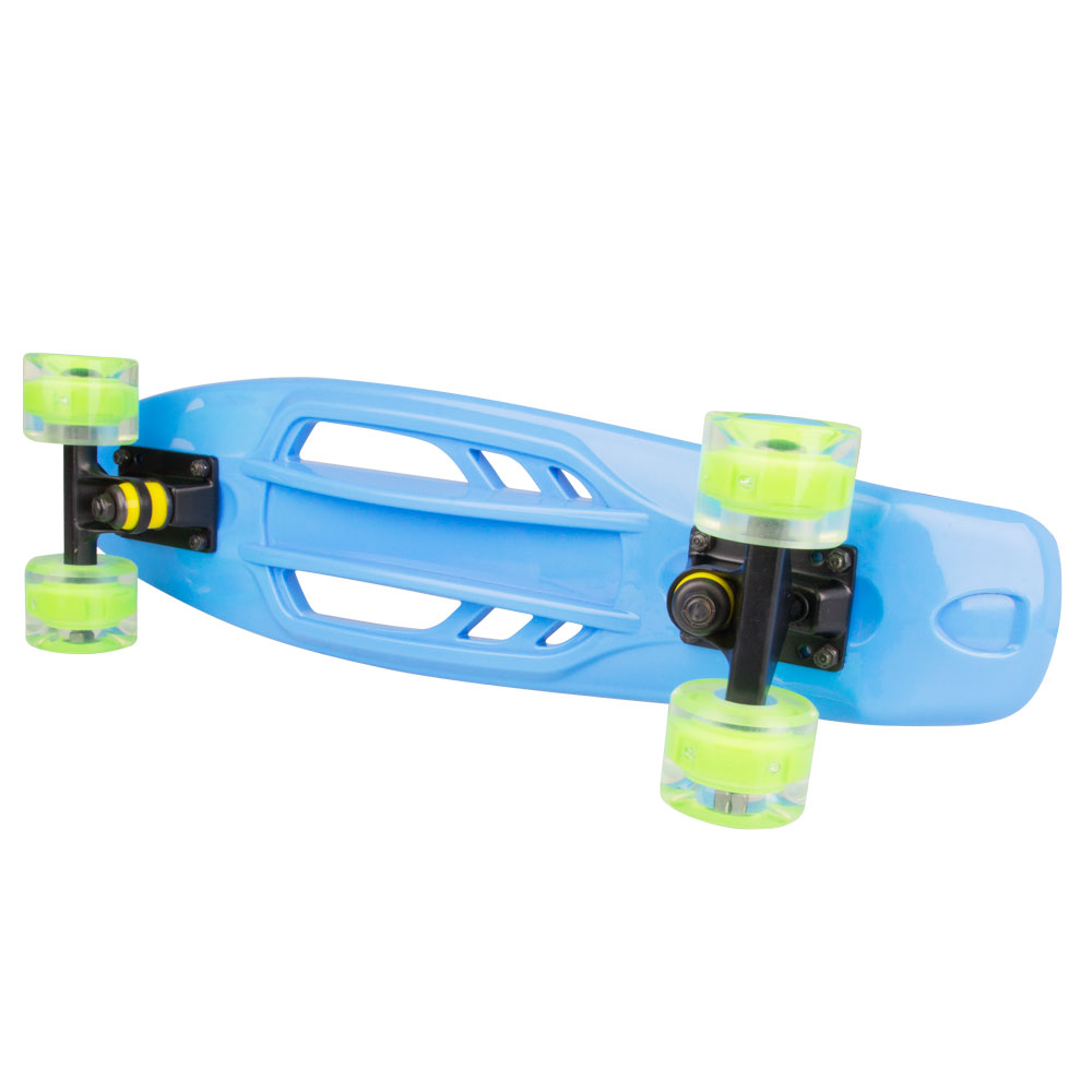 Worker penny board with luminous wheels (22") 5