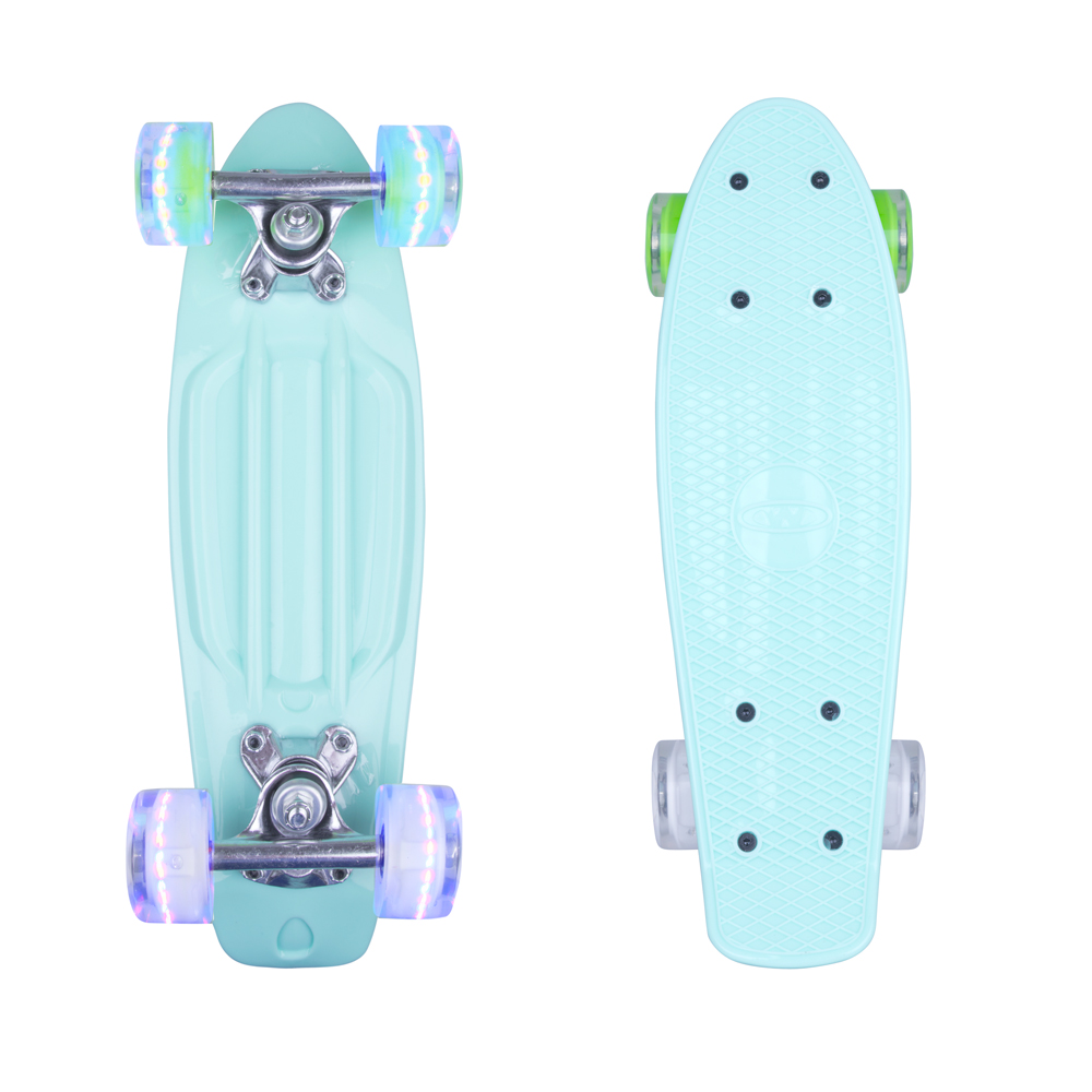 Worker penny board with luminous wheels (17") 3