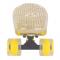 Worker penny board gold mirra with light up wheels (22 inch)