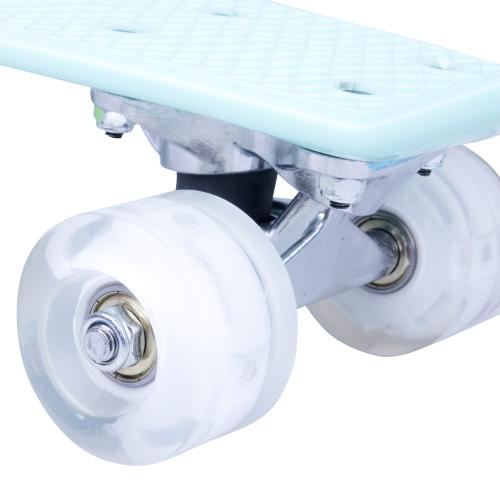 Worker penny board with luminous wheels (17") 6