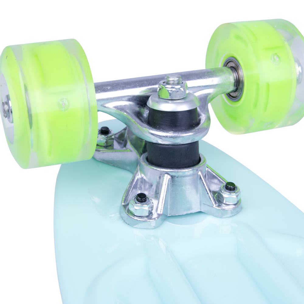 Worker penny board with luminous wheels (17") 7