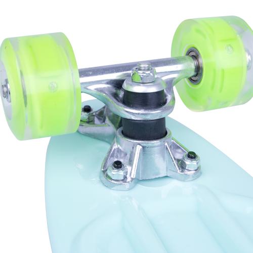 Worker penny board with luminous wheels (17") 7