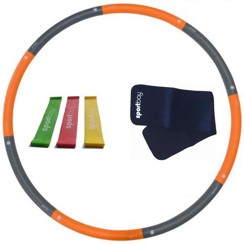Sportbay Hoelahoep 14 Kg Waist Trimmer Mini Bands sportbay kopen in de aanbieding