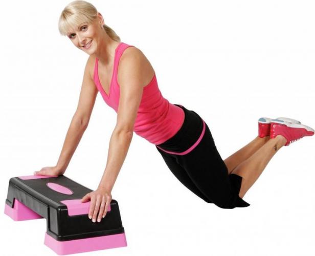 GYMSTICK fitness step met Trainingsvideo 2