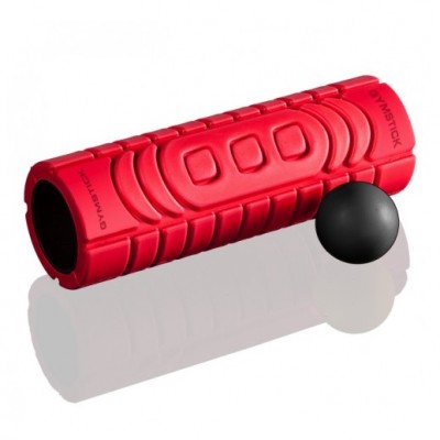 GYMSTICK Travel Foam Roller Met Trigger Point Bal