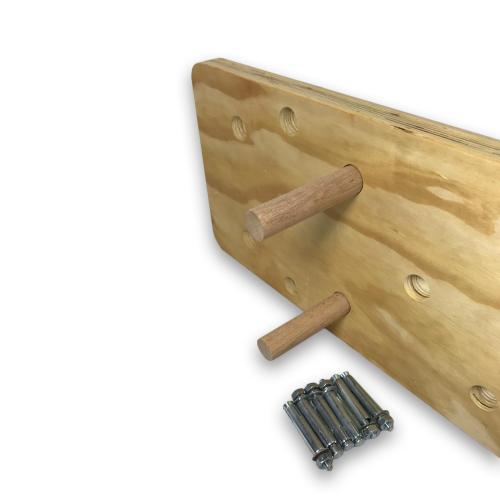 Strongman Cross-Fit XL Peg board 2,4 m 3