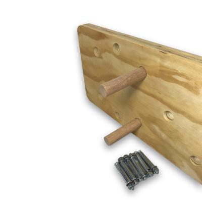 Strongman Cross-Fit XL Peg board 2,4 m 3