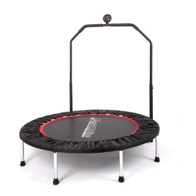 Mini trampoline met handgreep