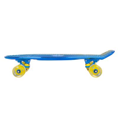 Worker penny board blue mirra with light up wheels (22 inch) 1