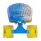 Worker penny board blue mirra with light up wheels (22 inch)