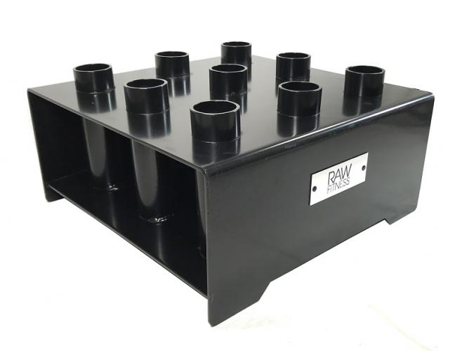RawFitness Olympic barbbell Rack for 9 bars 2