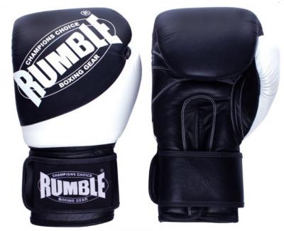 Rumble bokshandschoen Rumble Fighter (Zwart - Wit)