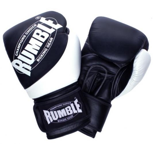 Rumble bokshandschoen Rumble Fighter (Zwart - Wit) 1