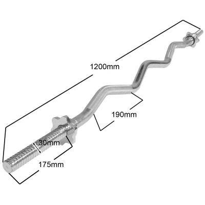 inSPORTline Curlstang 120cm 1