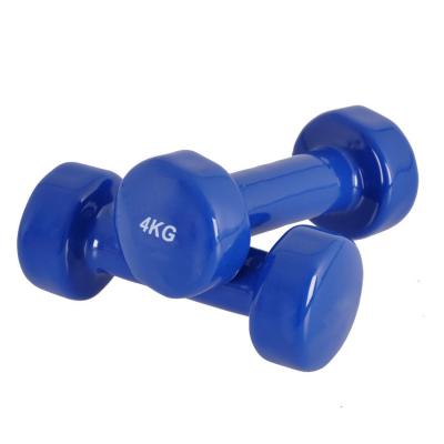 Vinyl dumbell set 2 x 4 kg