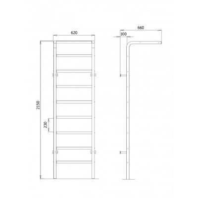 Benchmark Wall Bars Kiddi 4