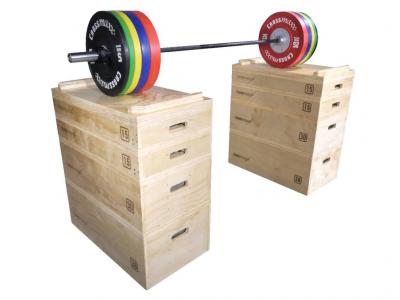 Crossmaxx® wooden jerk block set