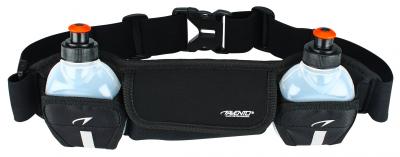 Avento running belt with 2 bottles