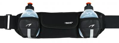 Avento running belt with 2 bottles 1