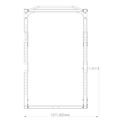 Refurbished!!! RawFitness power rack 3