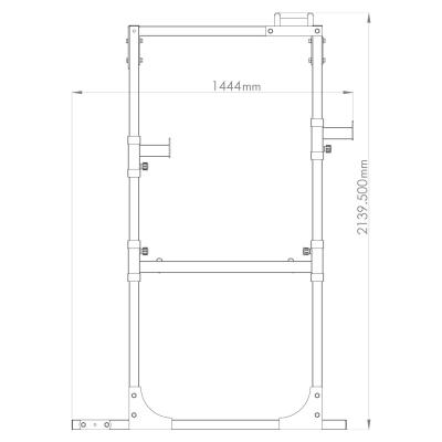 Refurbished!!! RawFitness power rack 4