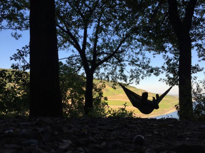 La Siesta COLIBRI CAMO travel hammock (Double)  2