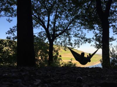 La Siesta COLIBRI CAMO travel hammock (Double)  2