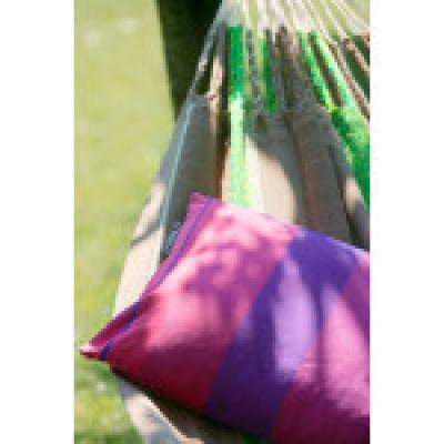 La siesta Katoenen kussen Paars 1