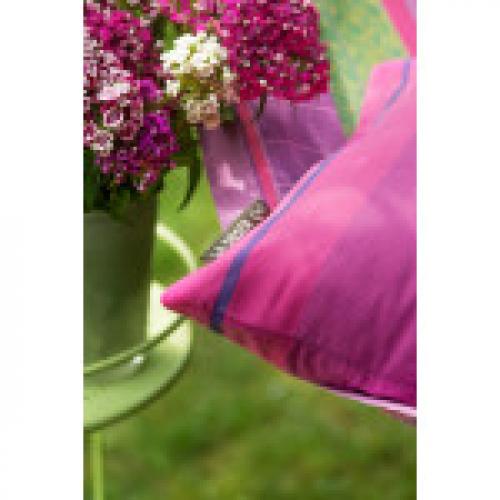 La siesta Katoenen kussen Paars 3