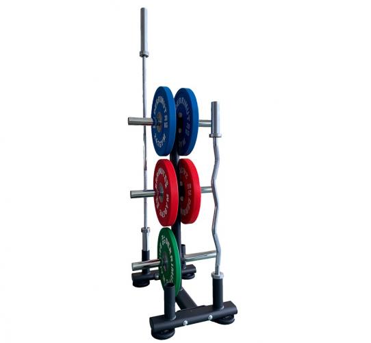Olympic plate and barbell rack RF-7070 3