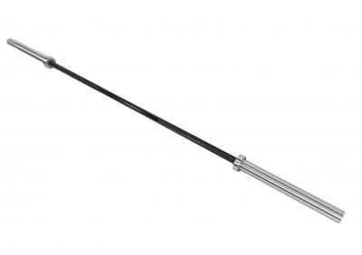 CrossFit black olympic barbell