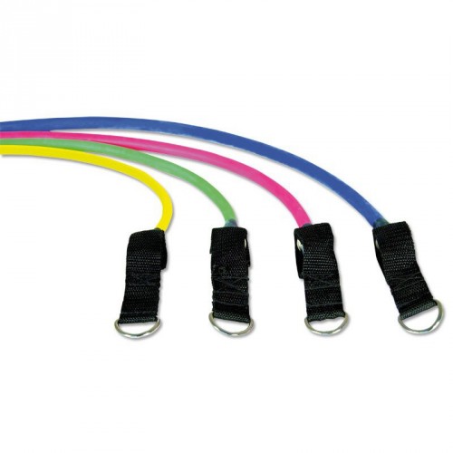FIT-LASTICS resistance tubes set Strongman Complete (Level 1-6) 1