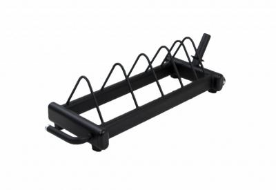 Crossmaxx Bumper plate rack (zwart) 1
