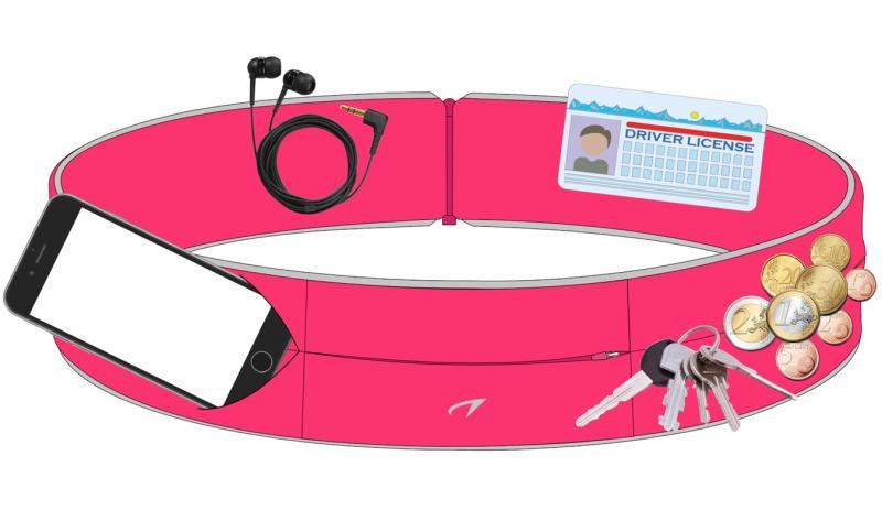 Avento sportband met rits 1