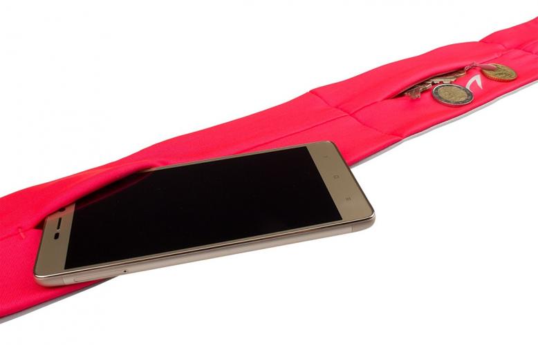 Avento sportband met rits 2