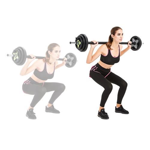 Insportline Barbell + Bumperplate set (2-20kg) 1