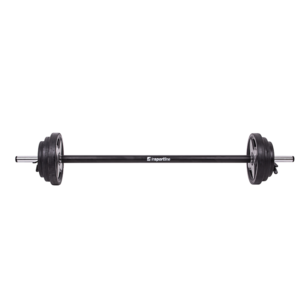 Insportline Barbell + Bumperplate set (2-20kg) 3