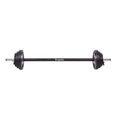 Insportline Barbell + Bumperplate set (2-20kg) 3