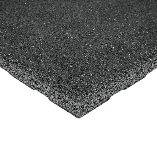 Fitness floor standard 100x100x4,3 cm (Black)   1