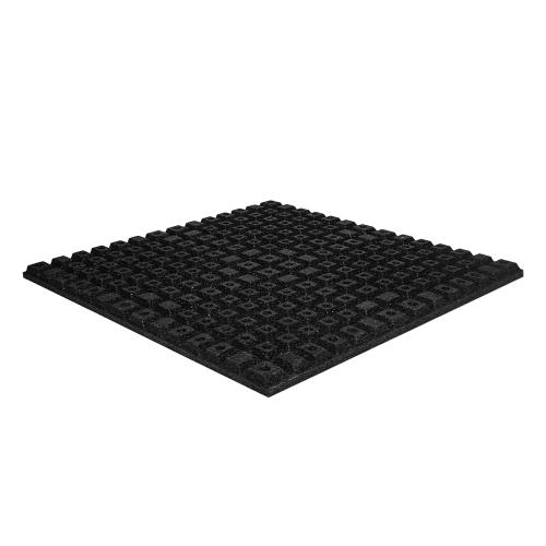 Fitness floor standard 100x100x4,3 cm (Black)   2