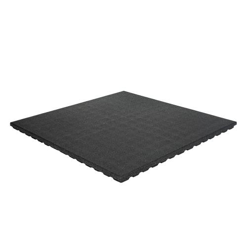 Fitness floor standard 100x100x4,3 cm (Black)   4