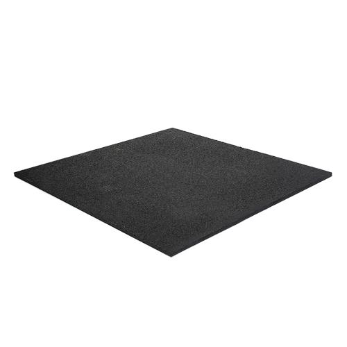 Fitnessvloer standaard 100x100x1,5 cm (Zwart) 2