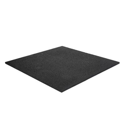 Fitnessvloer standaard 100x100x1,5 cm (Zwart) 2