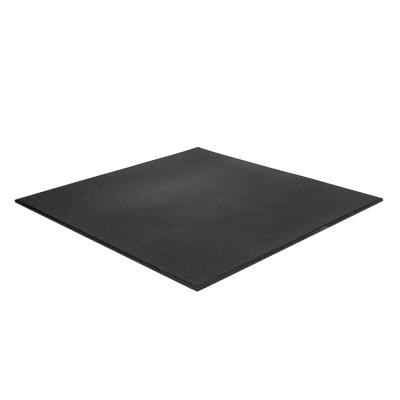Fitnessvloer standaard 100x100x1,5 cm (Zwart) 4