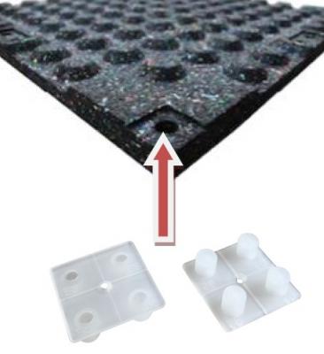 Connector voor X-connect tegels 