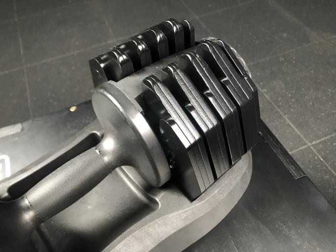 Strongman Duo-Tech verstelbare dumbbell (25 kg) 2
