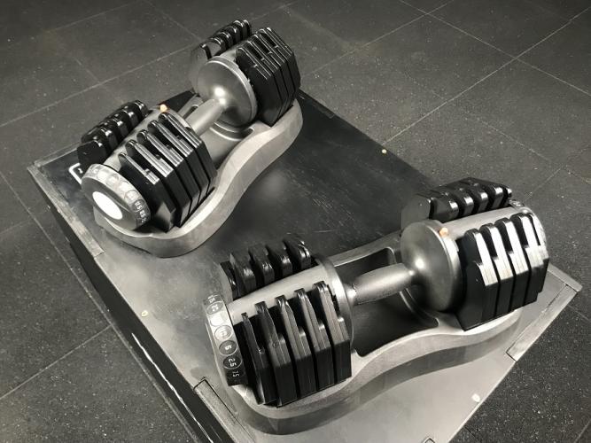 Strongman Duo-Tech verstelbare dumbbell (25 kg) 12