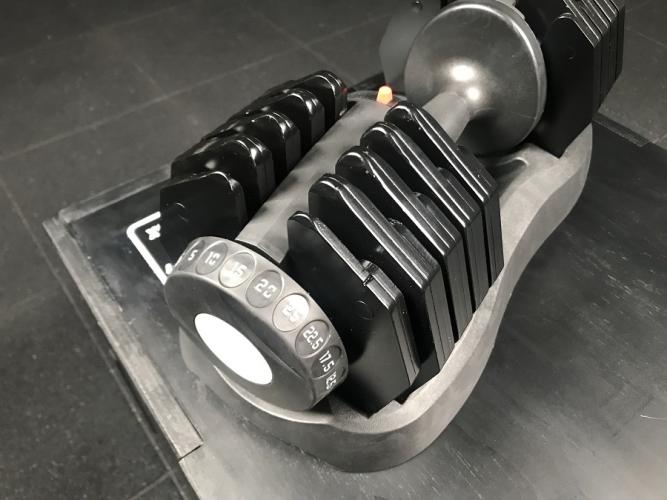 Strongman Duo-Tech verstelbare dumbbell (25 kg) 4
