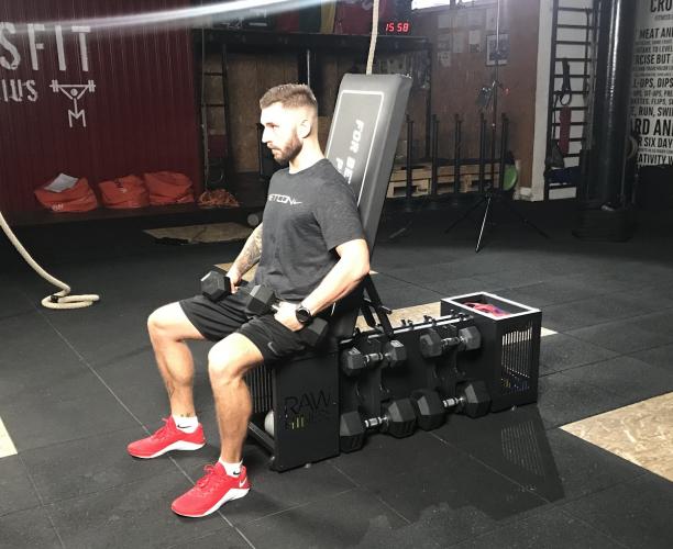 Strongman Duo-Tech verstelbare dumbbell (25 kg) 13